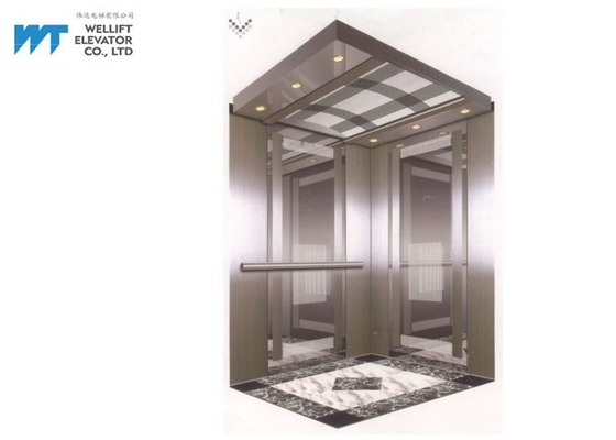 लिफ्ट केबिन सजावट सरल लाइनों और लिफ्ट के लिए मिरर डिजाइन