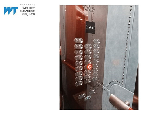 आईसी कार्ड अभिगम नियंत्रण के साथ 3.0 मीटर / एस लक्जरी यात्री लिफ्ट