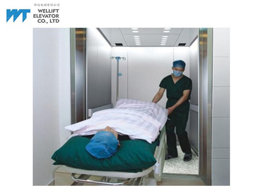 वीवीवीएफ कंट्रोल हॉस्पिटल बेड एलेवेटर गियरलेस ड्राइव मशीन कक्ष प्रकार को गोद लेती है