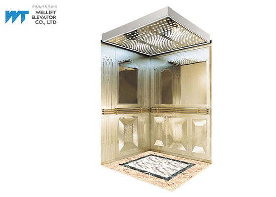 शॉपिंग मॉल यात्री लिफ्ट के लिए लक्जरी लिफ्ट केबिन सजावट