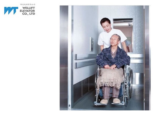 आवाज की लैंडिंग की घोषणा समारोह के साथ कम शोर सुरक्षित रनिंग अस्पताल के बिस्तर लिफ्ट